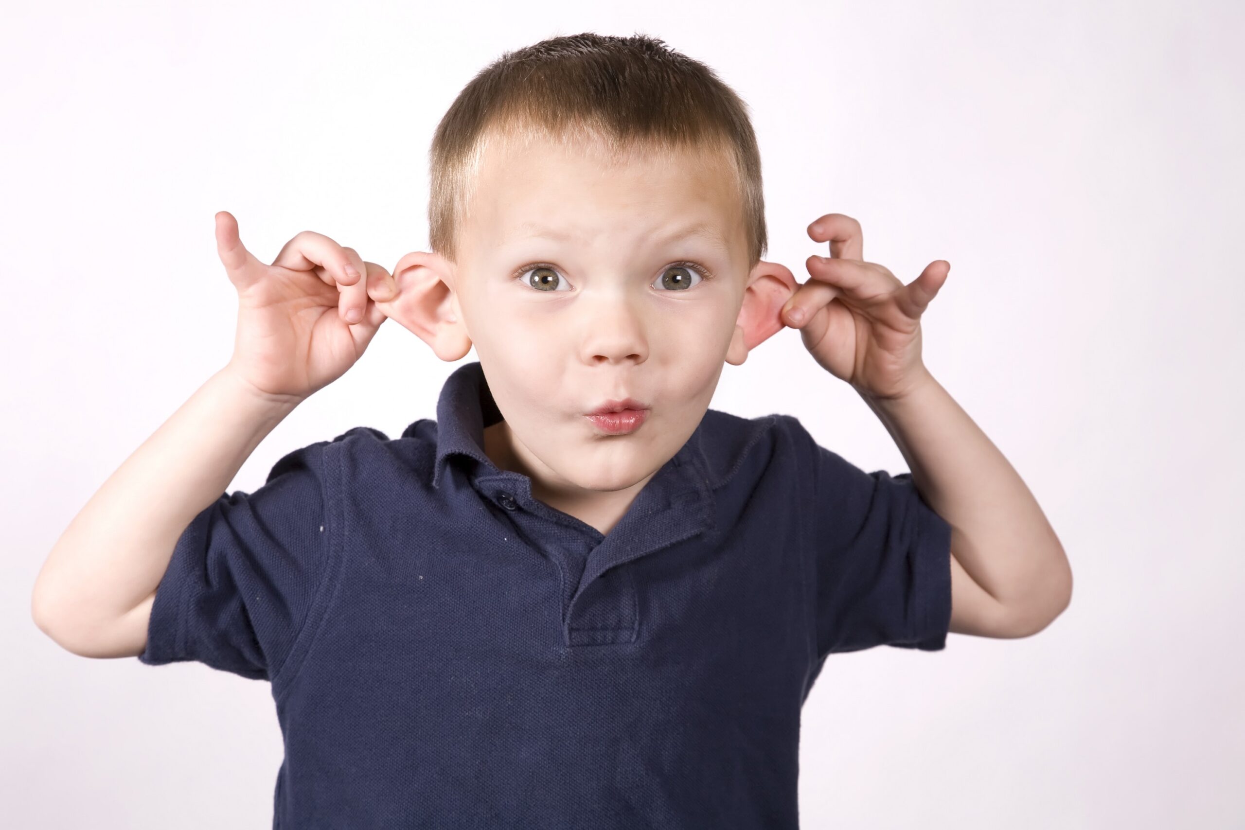 Pulling on Ears is Super-Fun According to Kids