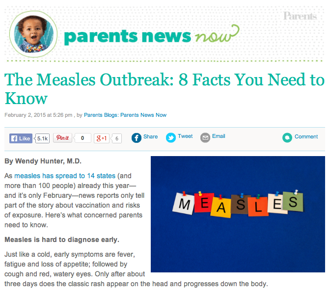 The Measles Outbreak: 8 Facts You Need to Know – Parents.com